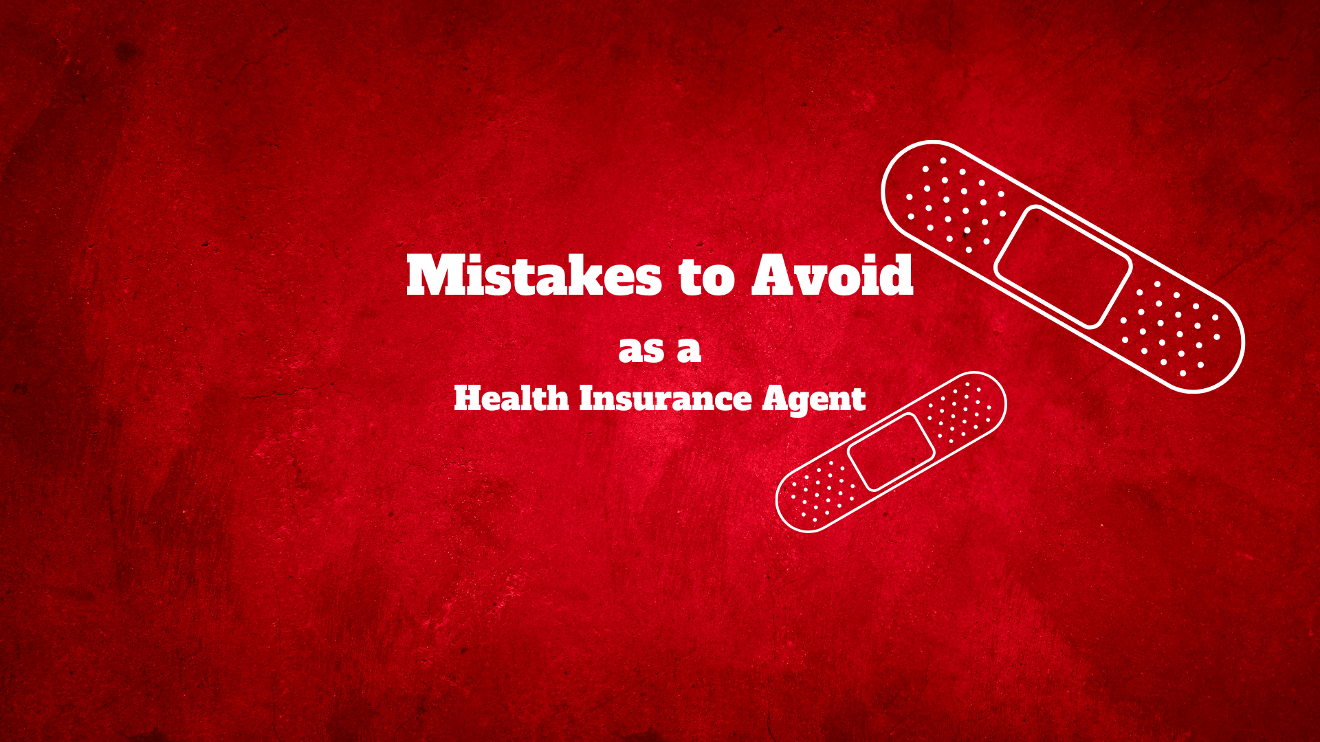 Mistakes to avoid